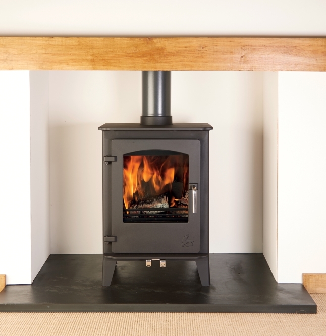 Hembury 5Kw Multi-Fuel Stove Profiled Flat Top